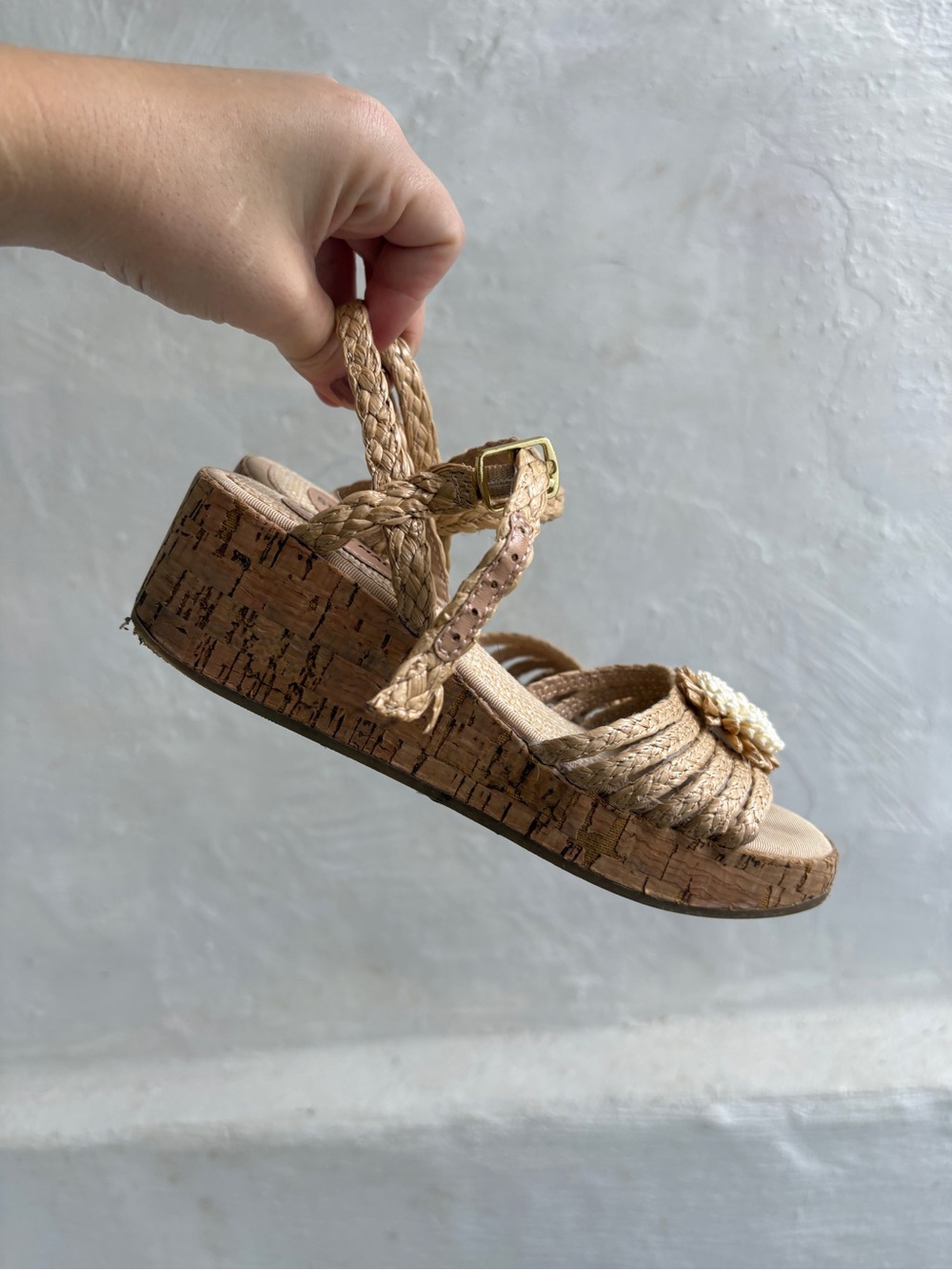 Girls' size 2 platform Steve Madden Gradyy Sandal - Picture 2 of 8